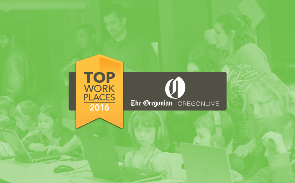 Learning.com a top Workplaces for 2016 - The Oregonian/OregonLive