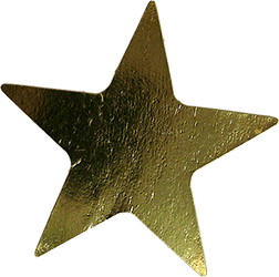 A gold star