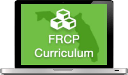 A rendition of the FRCP Curriculum displayed on a laptop screen