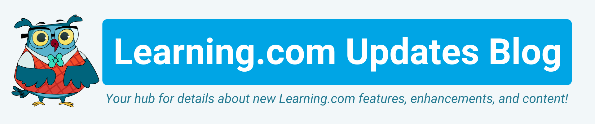 Learning.com Updates - Online Training Center