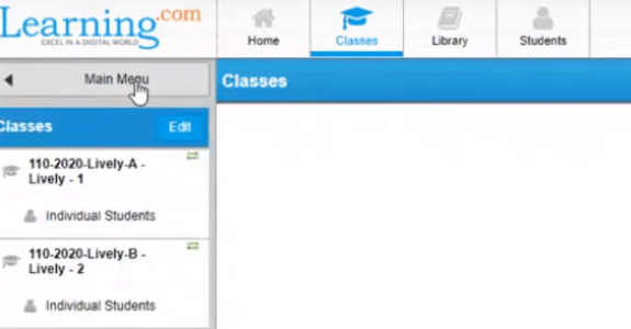 Preview of Synced Account in Original Platform