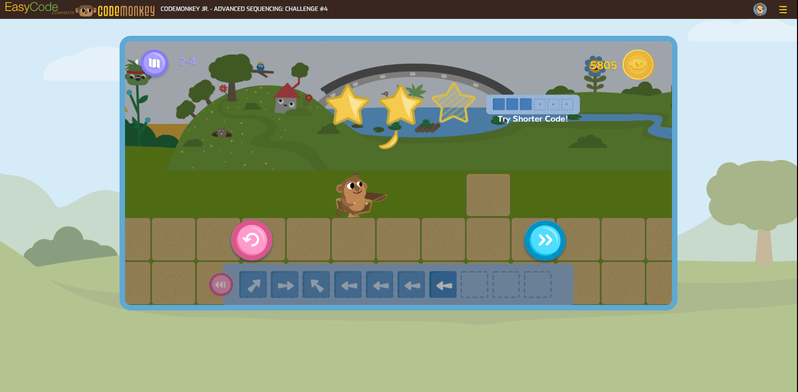 Screenshot of the Learning.com word processing instructional solution.