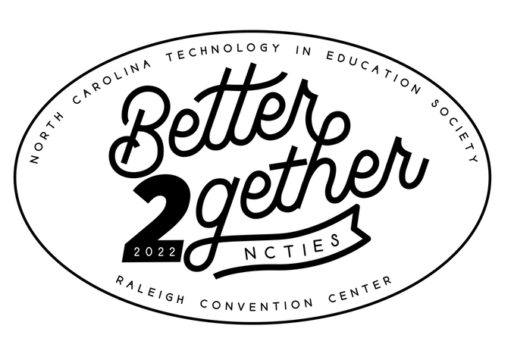 ncties-2022-better-2gether-logo-white-background Group of learners around computer smiling