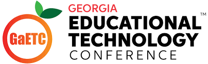 gaetc-conference-logo Group of learners around computer smiling