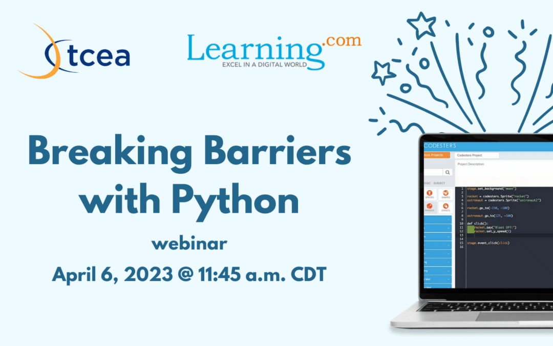Breaking Barriers with Python webinar