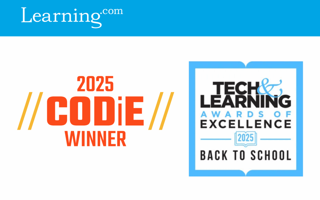 Learning.com Codie and Tech & Learning Award